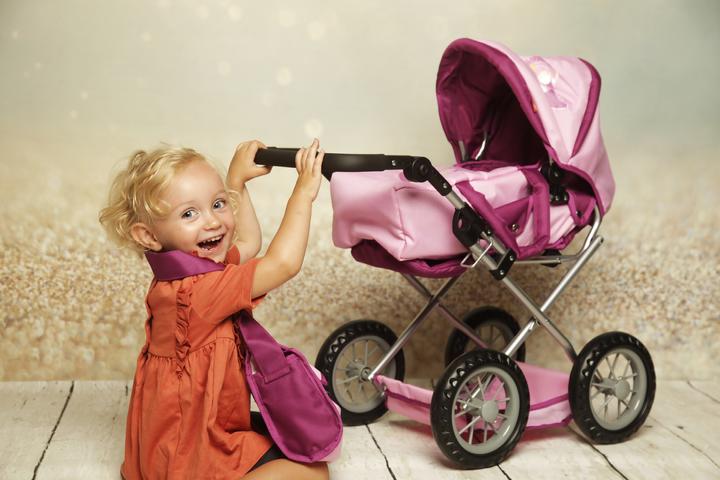 Produktbild Knorrtoys Puppenwagen Ruby - "princess pink"