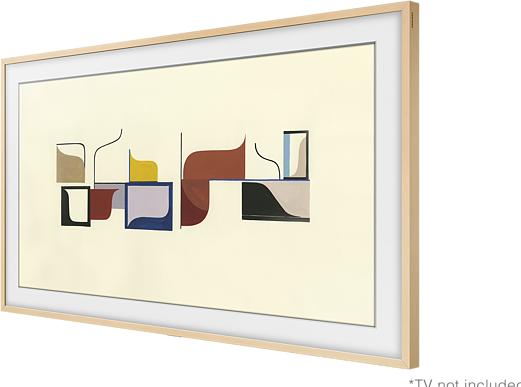 Image du produit Samsung Cadre pour Frame TV 43", Beige (bois clair) Aluminium et bois (Divers)
