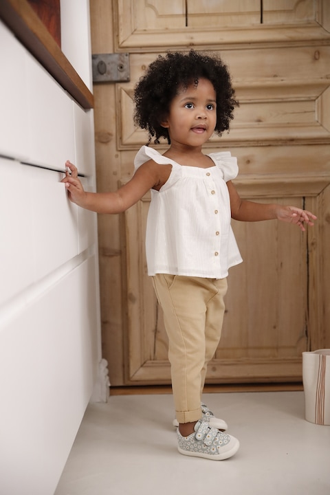 Actual product image Vertbaudet Festliche Baby Bluse aus Baumwoll-Voile (68)
