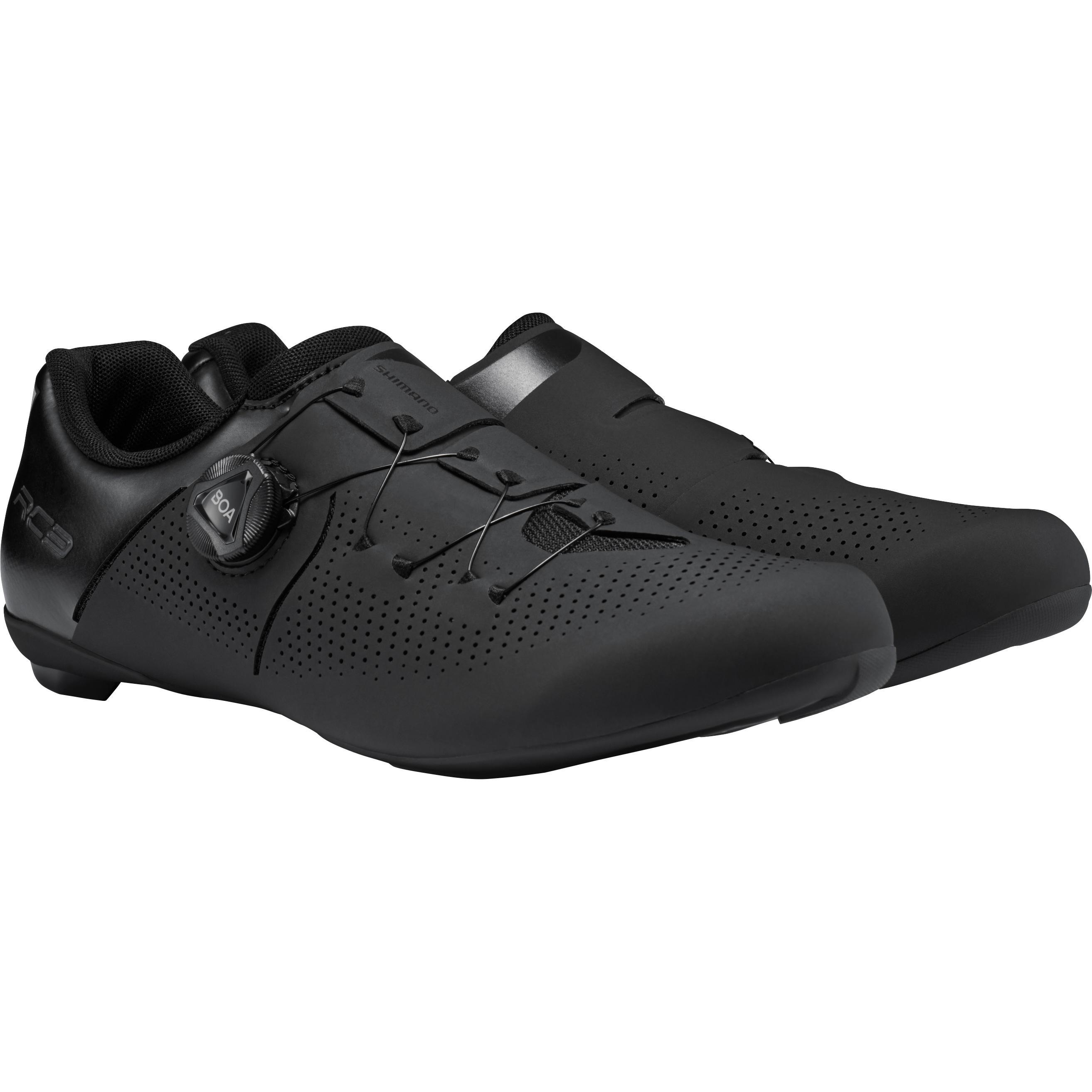 Shimano, Herren, Veloschuhe, Men Road SH-RC3 Schuh SPD-SL (44), Schwarz