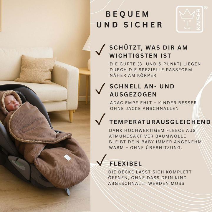 Produktbild Kaiser CALLIE CORD Einschlagdecke