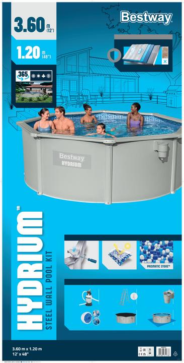 Actual product image Bestway Hydrium Splasher (Ø 360 x 120 cm)