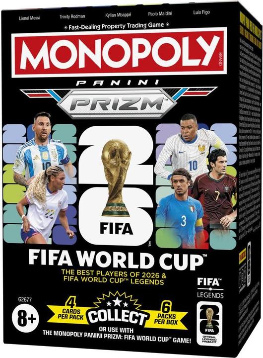 Actual product image Hasbro Monopoly FIFA Legends Booster Pack (English, German, Booster Pack)