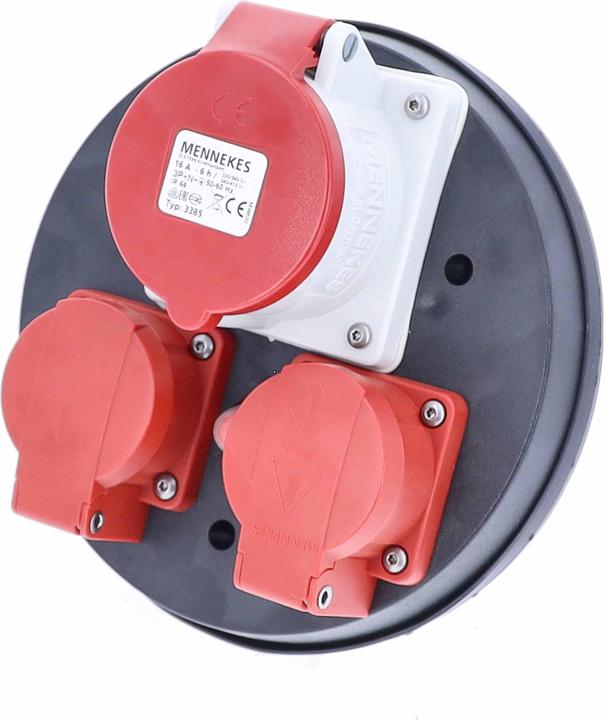 Actual product image As - Schwabe Socket insert (3x, CEE 7/3)