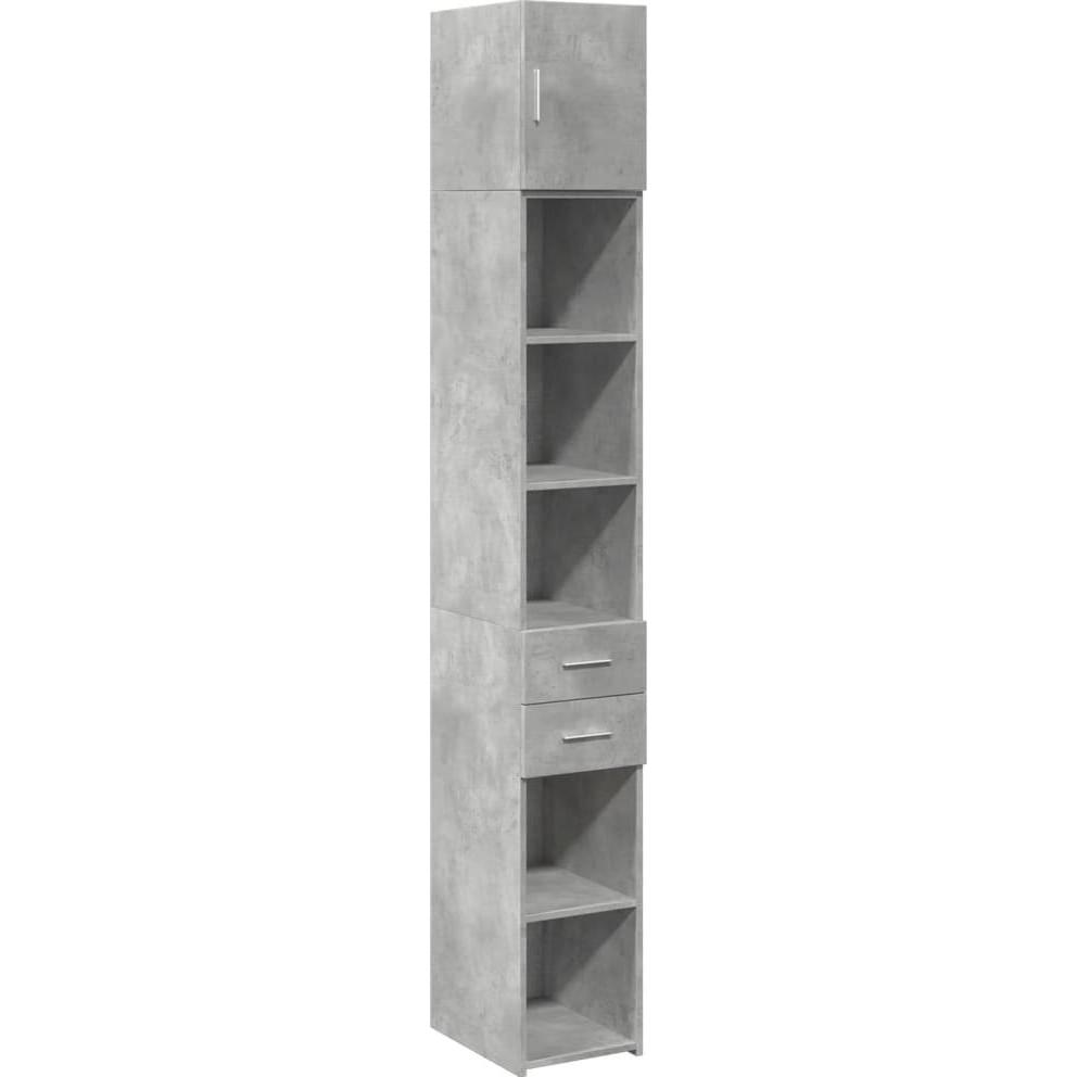 VidaXL, Kommode + Sideboard, Hochschrank Schmal (42.5 x 42.5 x 225 cm)