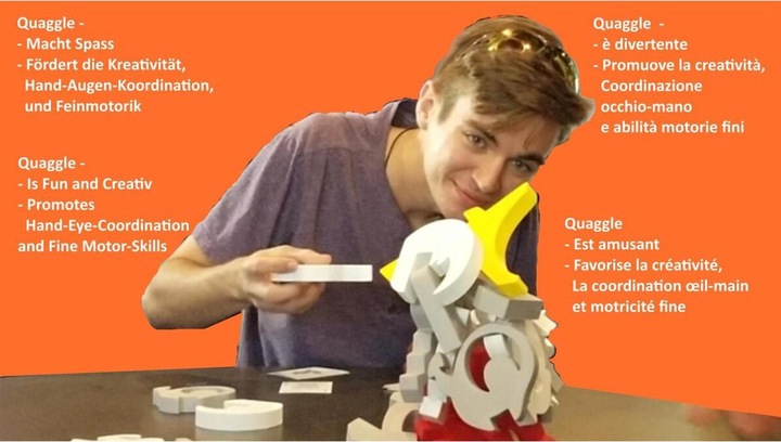 Actual product image Funsparks Quaggle (English)