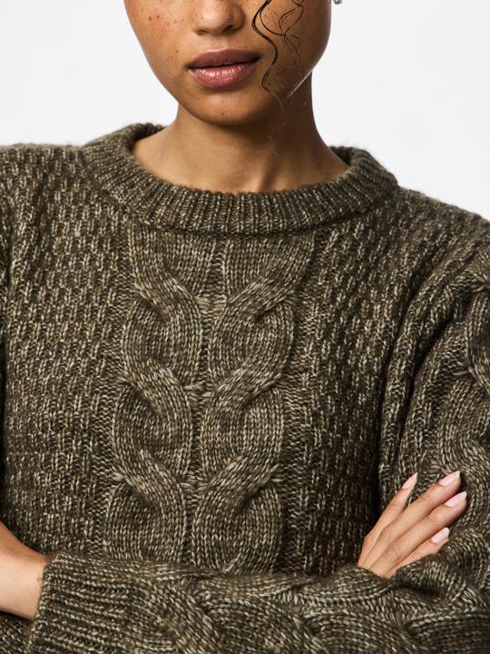 Actual product image Pieces Pcnina Ls O-Neck Knit Noos Bc (S)