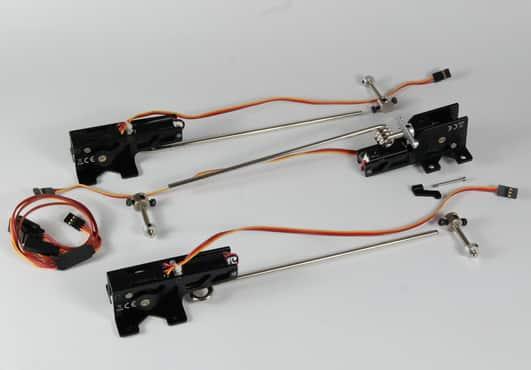 Produktbild Modster Einziehfahrwerk elektrisch 40-90 Size 90° 3-Bein Jetcraft (Curare 60 EP/GP)