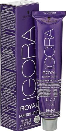 Produktbild Schwarzkopf Professional Igora Royal Fashion Lights Haarfarbe NEU (L-33 Matt Extra)