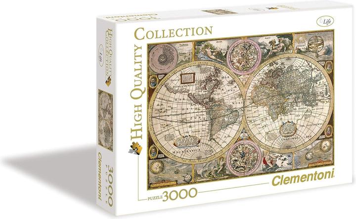 Produktbild Clementoni Old Map Puzzlespiel (e) Landkarten (3000 Teile)