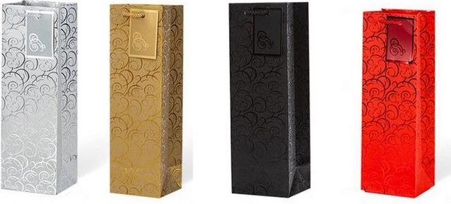 Image du produit MU Style Template Series Sac cadeau pour bouteille de vin (lot de 8) (Pochette cadeau, 1 x)