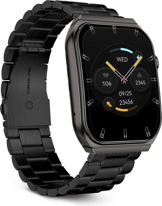 Image du produit KSIX Olympo smartwatch, AMOLED 1,96” display, 2 straps, 5 days aut., Sport and health modes, Calls