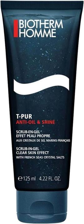 Produktbild Biotherm Homme - T-Pur Anti-Oil & Shine Scrub-In-Gel (Reinigungspeeling, 125 ml)
