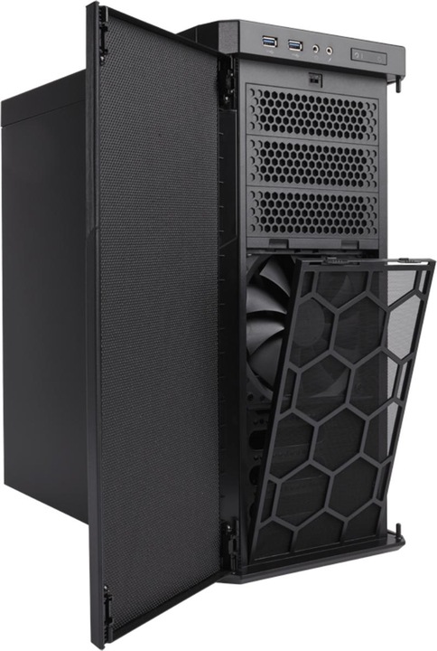 Actual product image Corsair Carbide 330R Blackout Edition (ATX, mATX, Mini-ITX, E-ATX)