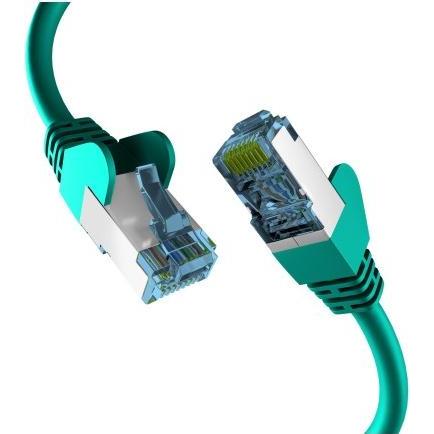 M-Cab CAT7 GREEN 3M RAW CAB RJ45 (S/FTP, CAT7, 3 m), Netzwerkkabel