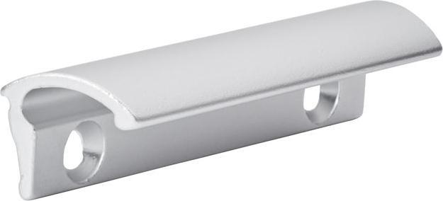Maco Maniglia per porta da balcone SOFT, lunghezza 70 mm, alluminio bianco