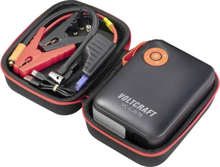 Productafbeelding Voltcraft Snelstartsysteem VC-CJS76 VC-16024485 Starthulpstroom (12 V)=300 A (600 A, 7200 mAh)