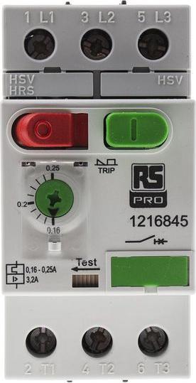 Produktbild RS PRO MS32-0,25 Motor Protection Switch