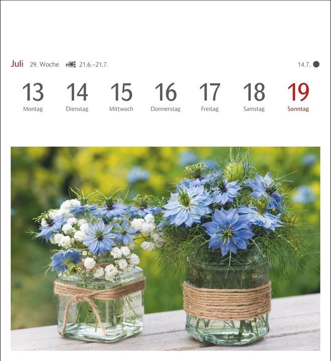 Produktbild Harenberg Blumenpracht Postkartenkalender 2026 - Wochenkalender mit 53 Postkarten (Deutsch)