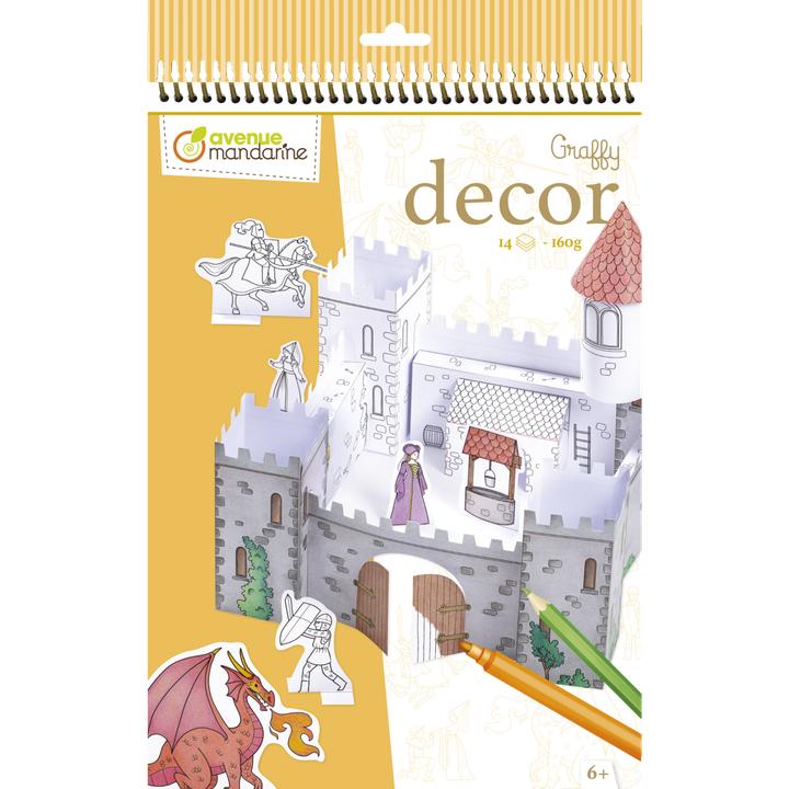 Produktbild Avenue Mandarine Graffy Deco Ritterburg