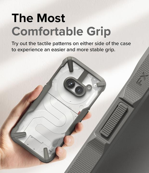 Produktbild Ringke Case for Nothing Phone (2a) / (2a) Plus FUSION X GRAY (Nothing Phone (2a))