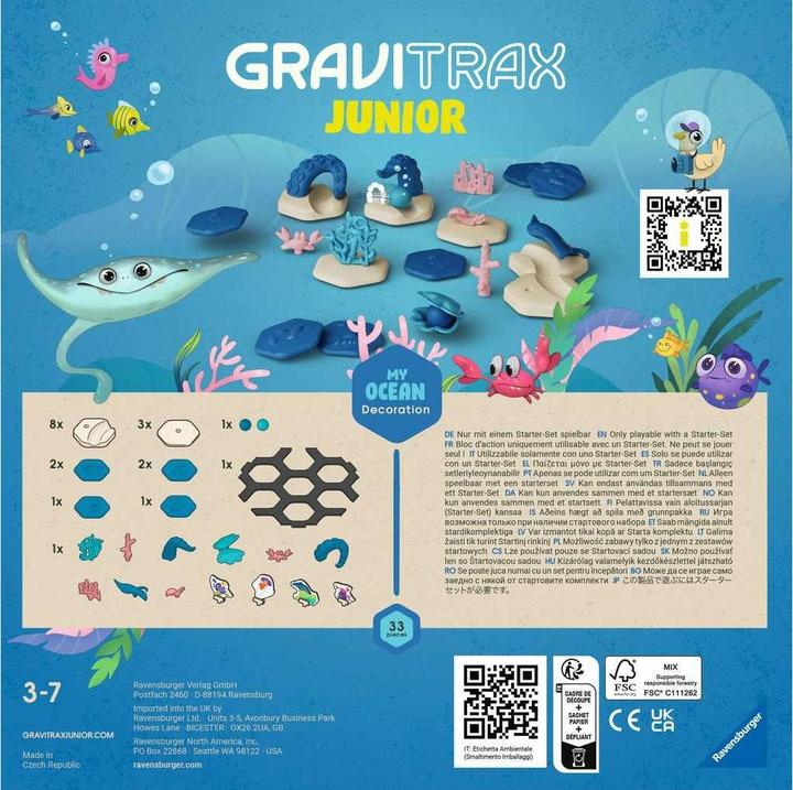 Immagine prodotto Ravensburger GraviTrax Estensione Junior Oceano