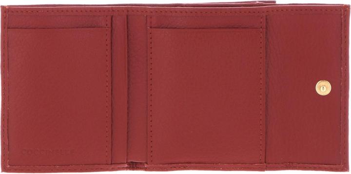 Actual product image Coccinelle Metallic Soft Mini Wallet Grainy Leather