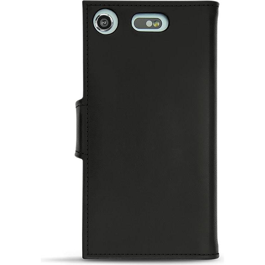 Thumbnail - Noreve Lederschutzhülle Wallet (Sony Xperia XZ1 Compact), Smartphone Hülle, Orange