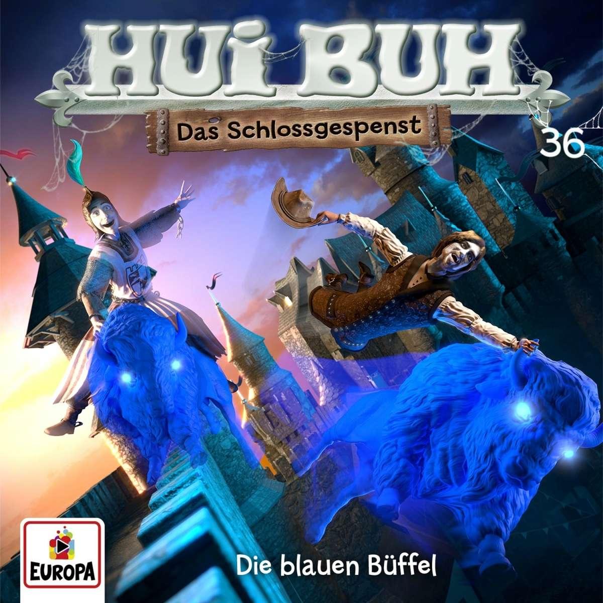 Hui Buh 36 - Die blauen Büffel, Hörbücher