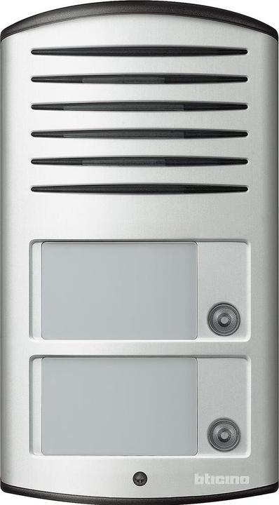 Actual product image Bticino LEG 342921 surface-mounted door station Linea 2000 2-wire with 2 RT