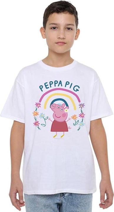 Immagine prodotto Peppa Pig Maglietta Arcobaleno Floreale Bambini (128)