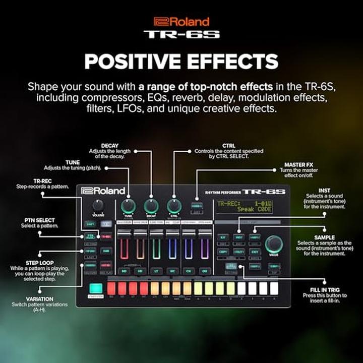 Immagine prodotto Roland TR-6S Rhythm Performer