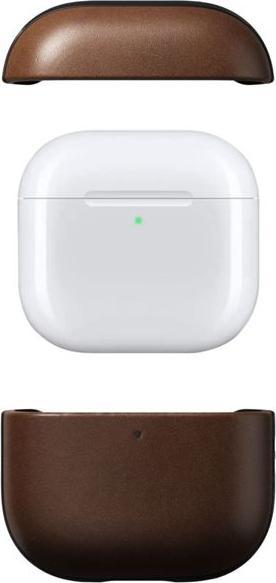 Image du produit Nomad Modern Leather Case Airpods 4 Brown (Sac pour écouteurs)
