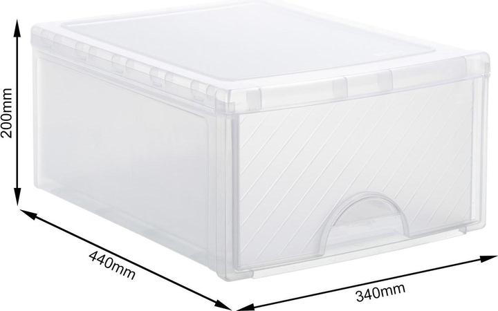 Produktbild Rotho Schubladenbox (34 cm, 61.40 l, 2x)