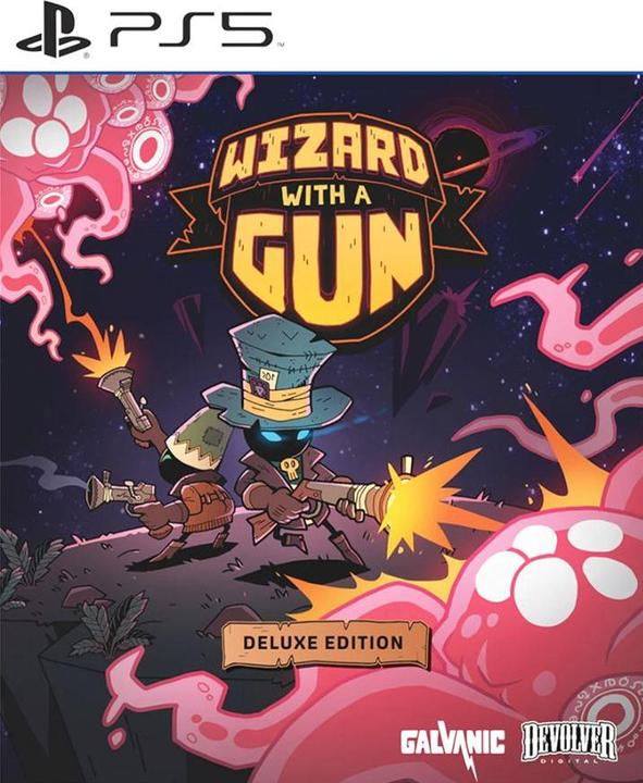 Actual product image Devolver Wizard with a Gun (Deluxe Edition) - Sony PlayStation 5 - Survival - PEGI 7 (PS5, EN)