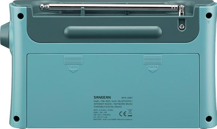 Image du produit Sangean WFR-28BT (DAB+ DAB, FM, Bluetooth, WiFi)