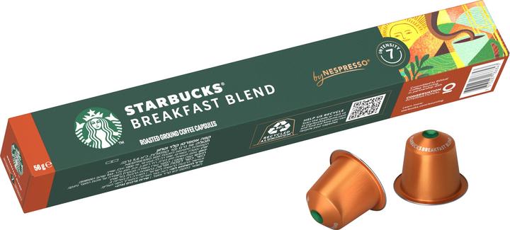 Produktbild Starbucks Breakfast Blend by Nespresso Medium Roast (10 x Port.)