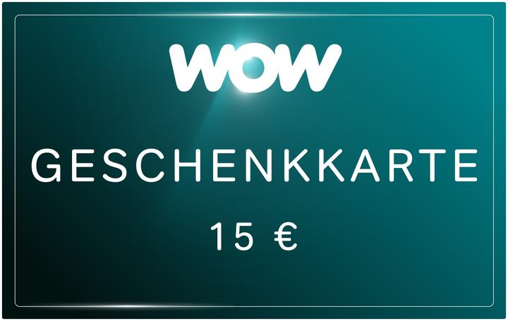 Actual product image WOW TV Streaming gift card (15 EUR)