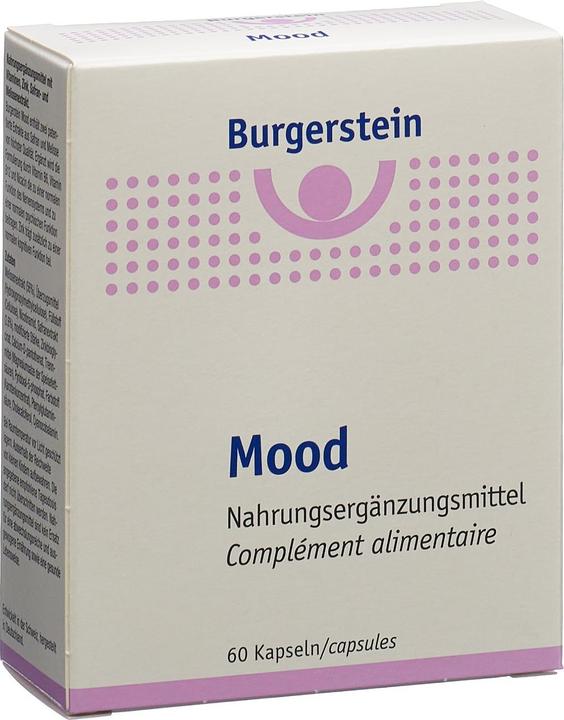 Burgerstein Mood Saffron Melissa BVitamins (60 Piece, Capsules, 56 g)