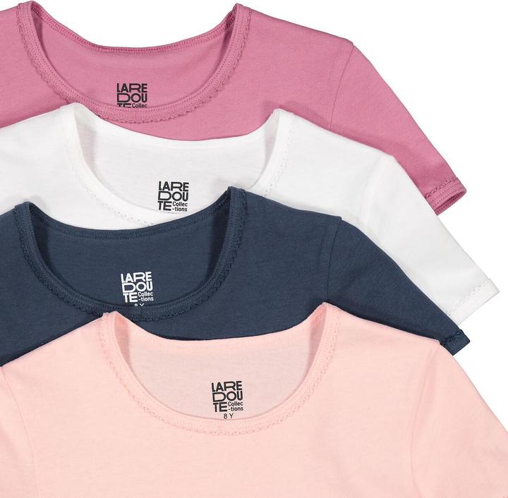Actual product image La Redoute Collections 4-pack T-shirts (152)