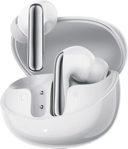 Produktbild QCY Melobuds N60 In-Ear-Kopfhörer mit LDAC und ANC-Geräuschunterdrückung – Weiss (ANC, 9 h, Kabellos)