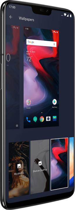 Actual product image OnePlus 6 (128 GB, Midnight Black, 6.28", Dual SIM, 4G)