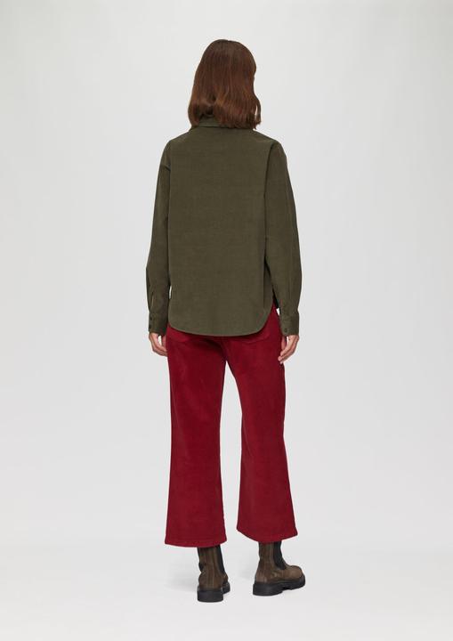 Produktbild S.Oliver Bluse Cordbluse im Relaxed Fit mit Naht-Details (48)
