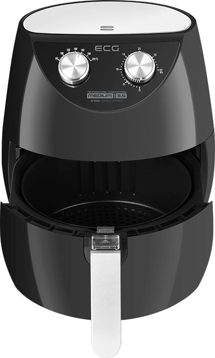 Produktbild ECG AF 3500 fryer Single Hot air fryer Black, Stainless steel