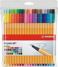Produktbild STABILO point 88 Fineliner (Mehrfarbig, 1 x)