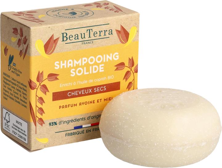 Produktbild BeauTerra Shampoo Solide trockenes & beschädigtes Haar (Festes Shampoo)