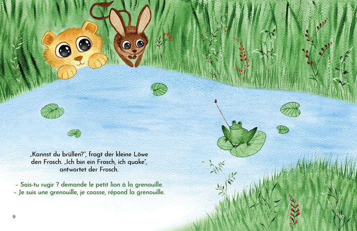 Actual product image Kleine Leute Verlag Blum:Brüll, kleiner Löwe - Rugis, petit (German, Ingo Blum, Sophie Troff, Gipsy Paladini, Liubka Prus, 2025)