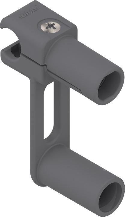 Actual product image Blum ORGA-LINE Querreling-Aufnahme für zwei Relingstangen