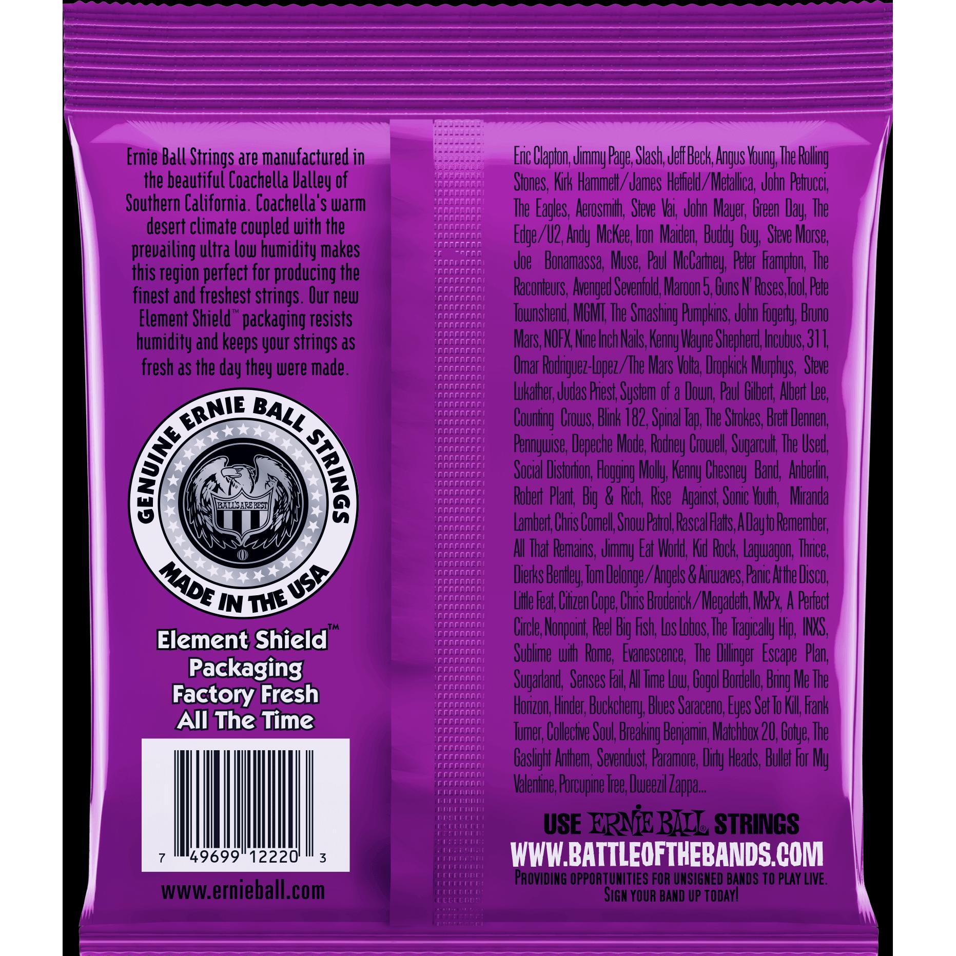 Thumbnail - Ernie Ball Power Slinky (6 x, E-Gitarre, 0.05"), Saiten