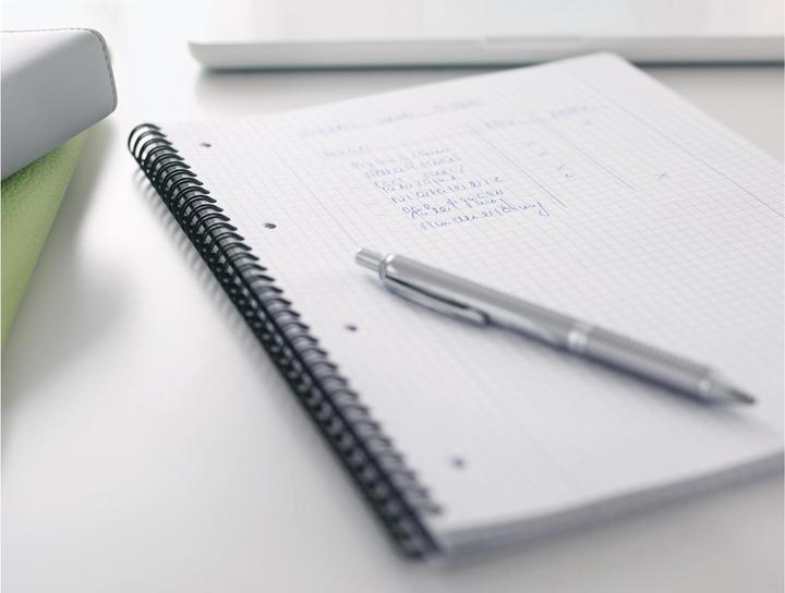 Actual product image Elco College notebook (A4, Checked, Soft cover)